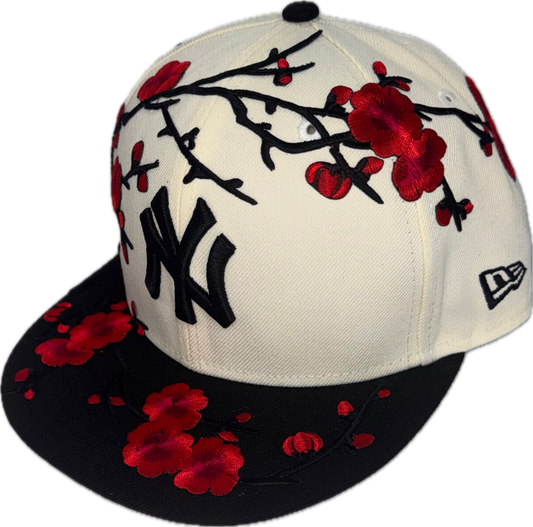 Forever Bloom Cherry Blossom Cream/Black