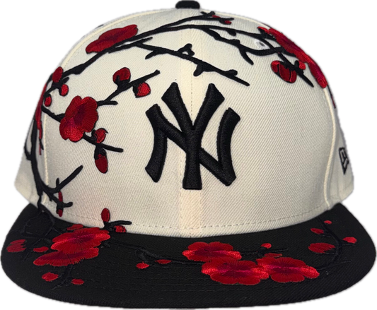 Forever Bloom Cherry Blossom Cream/Black