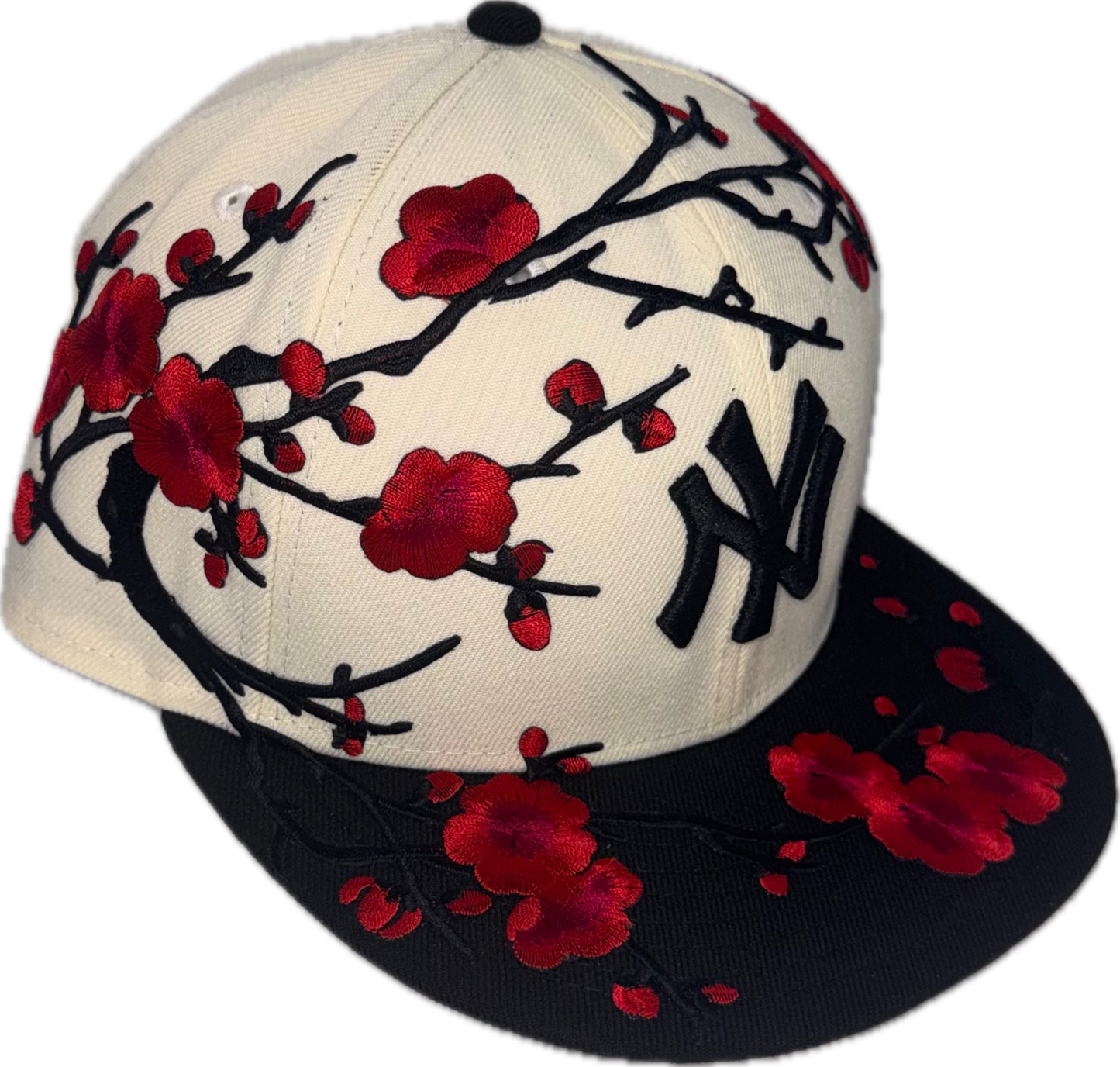 Forever Bloom Cherry Blossom Cream/Black